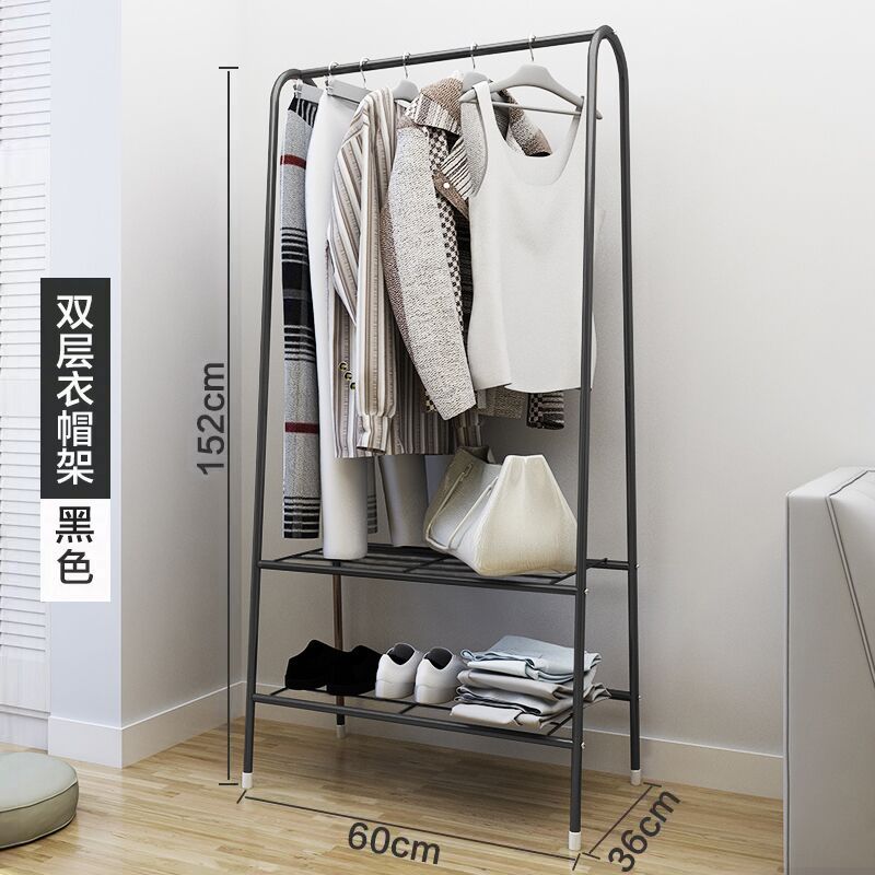 Percha de ropa de hierro forjado percha de ropa de piso percha de ropa percha de vestíbulo percha de ropa percha de moda multifuncional