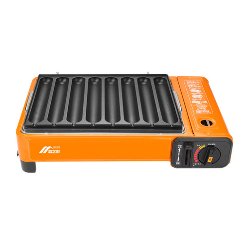 Grill for Sausages, Starch-Based Sausage Machine, Stall Equipment for Street Vendors, Commercial Use, Iron Pan Design, Popular Online in Night Markets—Perfect for Crispy Skinned Sausages, Charcuterie, and Specialty Wurst.