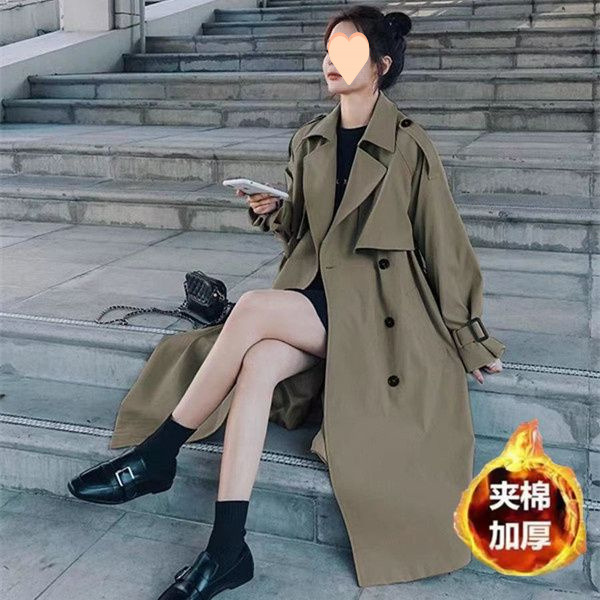 感风衣外套女中长款2025春秋新款韩系宽松小个子气质流行大衣|undefined