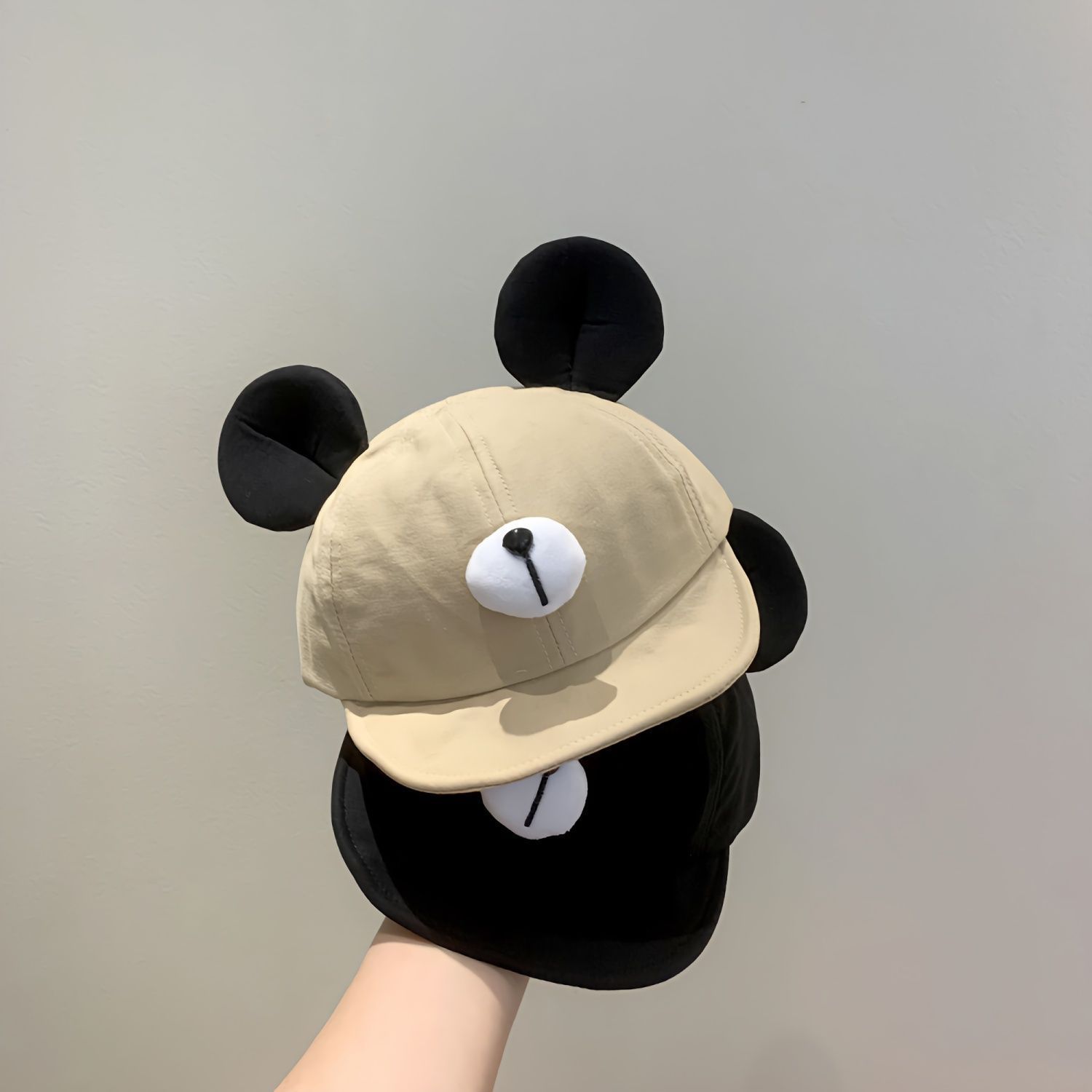 Gorra de Patito para Bebé de Algodón con Protección Solar para Salidas y Aire Libre