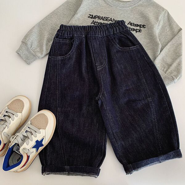 Children's autumn jeans