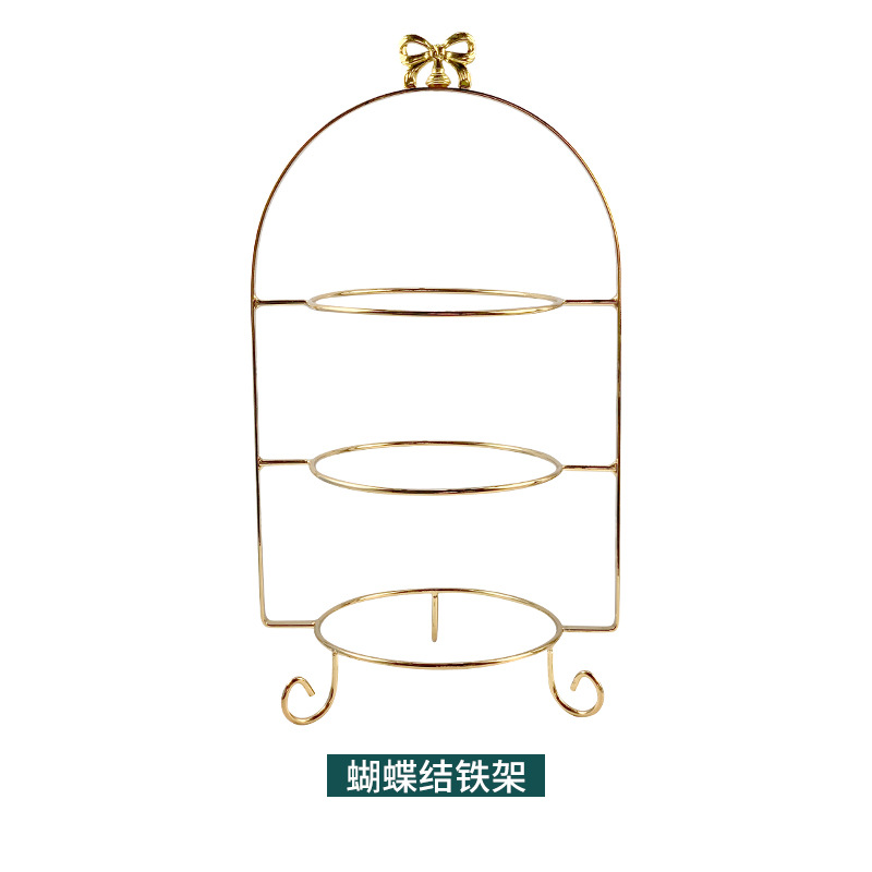Bow tie iron frame