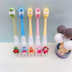 Whimsical Cartoon Big Mouth Children's Toothbrush for 1-6-12 Years Old Fine Soft Hair Myriad Baby Breast Milk Toothbrush Factory Wholesale