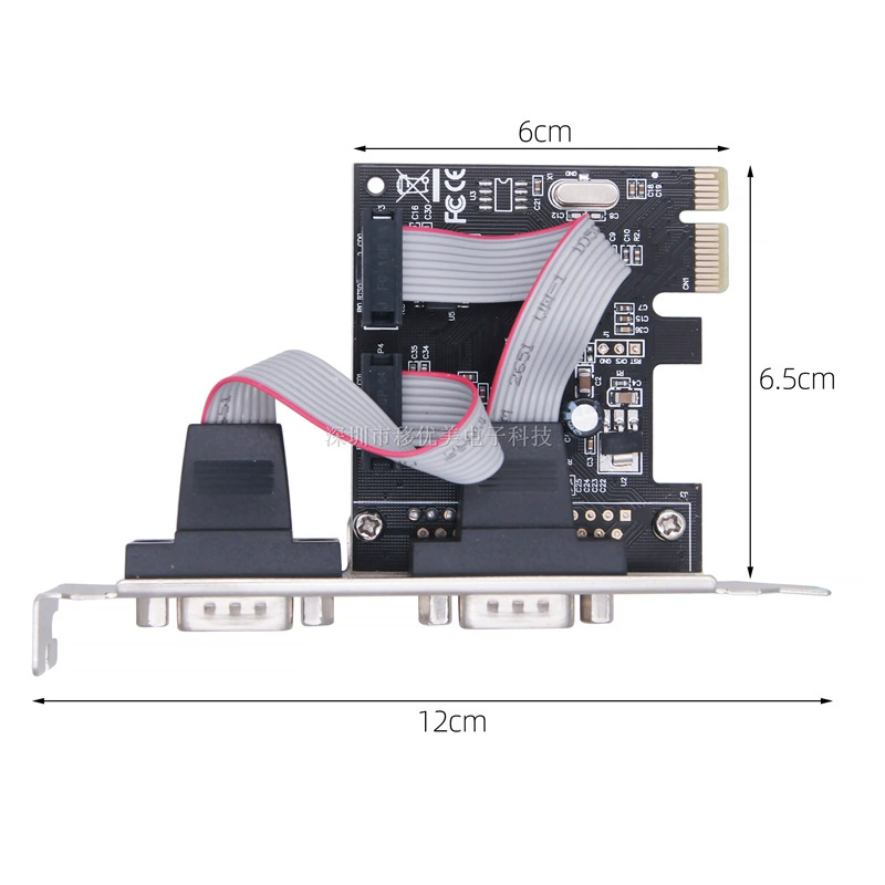 PCI-E конверсионная сетевая карта RS232 9-контактный COM-порт настольного компьютера PCI-E последовательный порт расширительная карта промышленного управления