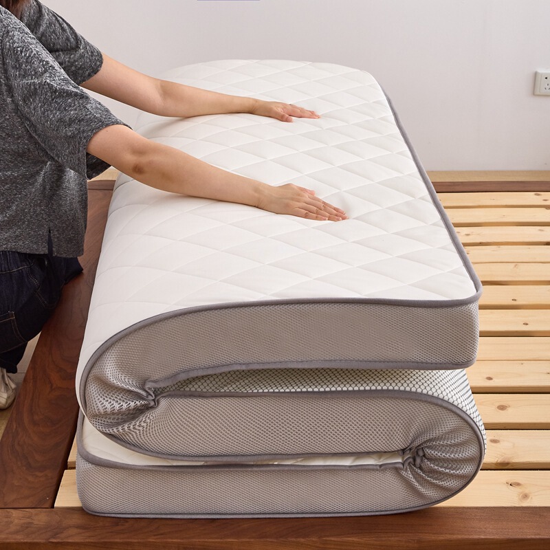 Thickened Soybean Anti-Pressure Cotton Three-Dimensional Soft Mattress for Home Student Dormitory Single and Double Tatami Sponge Mattress Wholesale