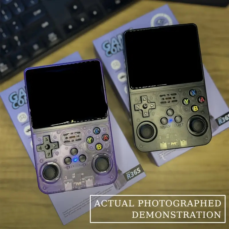 In-Stock Cross-Border R36S Handheld Open-Source System Game Console Childhood Nostalgia Portable Psp Handheld Classic Home Use