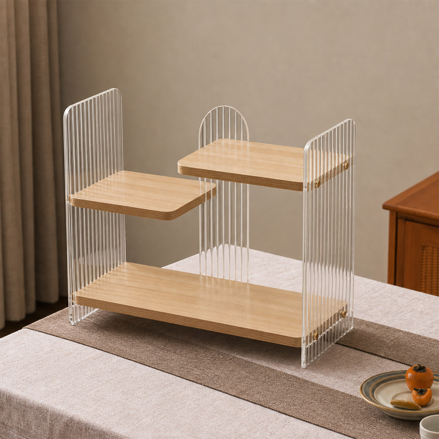 Organizador Multinivel de Tazas de Mesa para Entrada y Comedor image 1