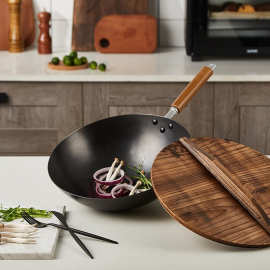 乐扣-乐扣 Boutique系列氮化精铁炒锅 CIW3204  量大从优可代发