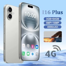 跨境智能安卓手机 i16Plus 八核 4G HOT SELL 3+32G 6.8inch 批发