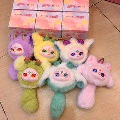 本物のぬいぐるみスターカードドリームガールズブラインドボックスペンダントかわいい祥雲エルフ置物キーホルダーバッグ飾り