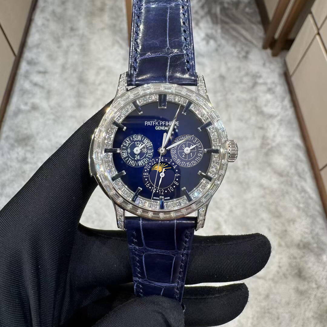 Pp Watch King Multifunctional Tiktok Live Popular Men's Fully Automatic Fake Mechanical Watch Luminous Waterproof Foreign Trade Supply