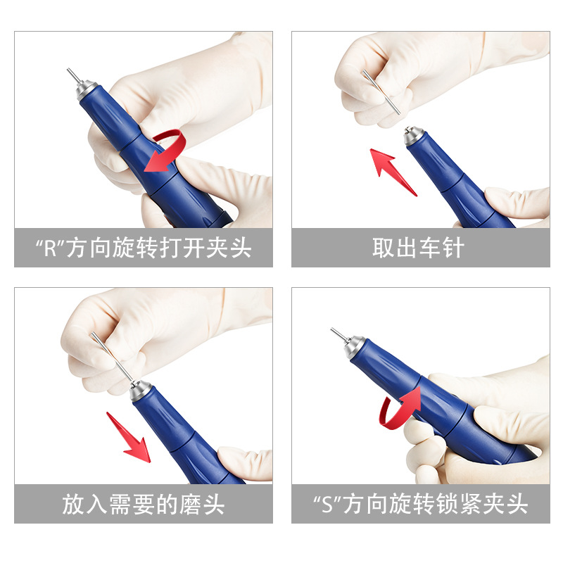 Shixin máquina de pulir STRONG210 + 105L máquina de reparación de uñas taladro eléctrico del clavo máquina dental Jade joyería