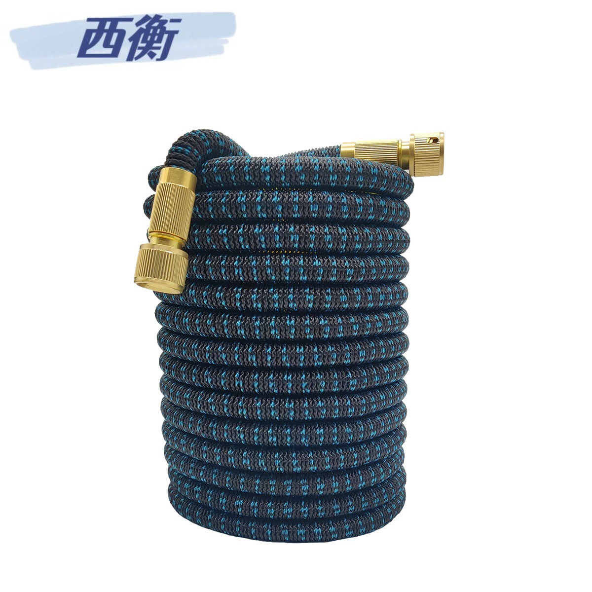 Автомойка водопроводная труба садовая поливая водопроводная труба в три раза телескопическая труба трансграничная телескопическая труба высокого давления магическая водопроводная труба черный синий