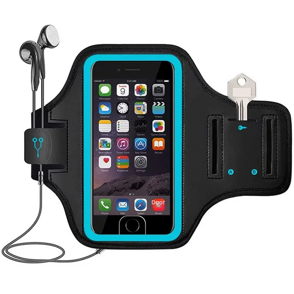 Factory outdoor sports running mobile phone arm belt iPhone6 7 8/plus Fitness arm set mobile phone arm bag