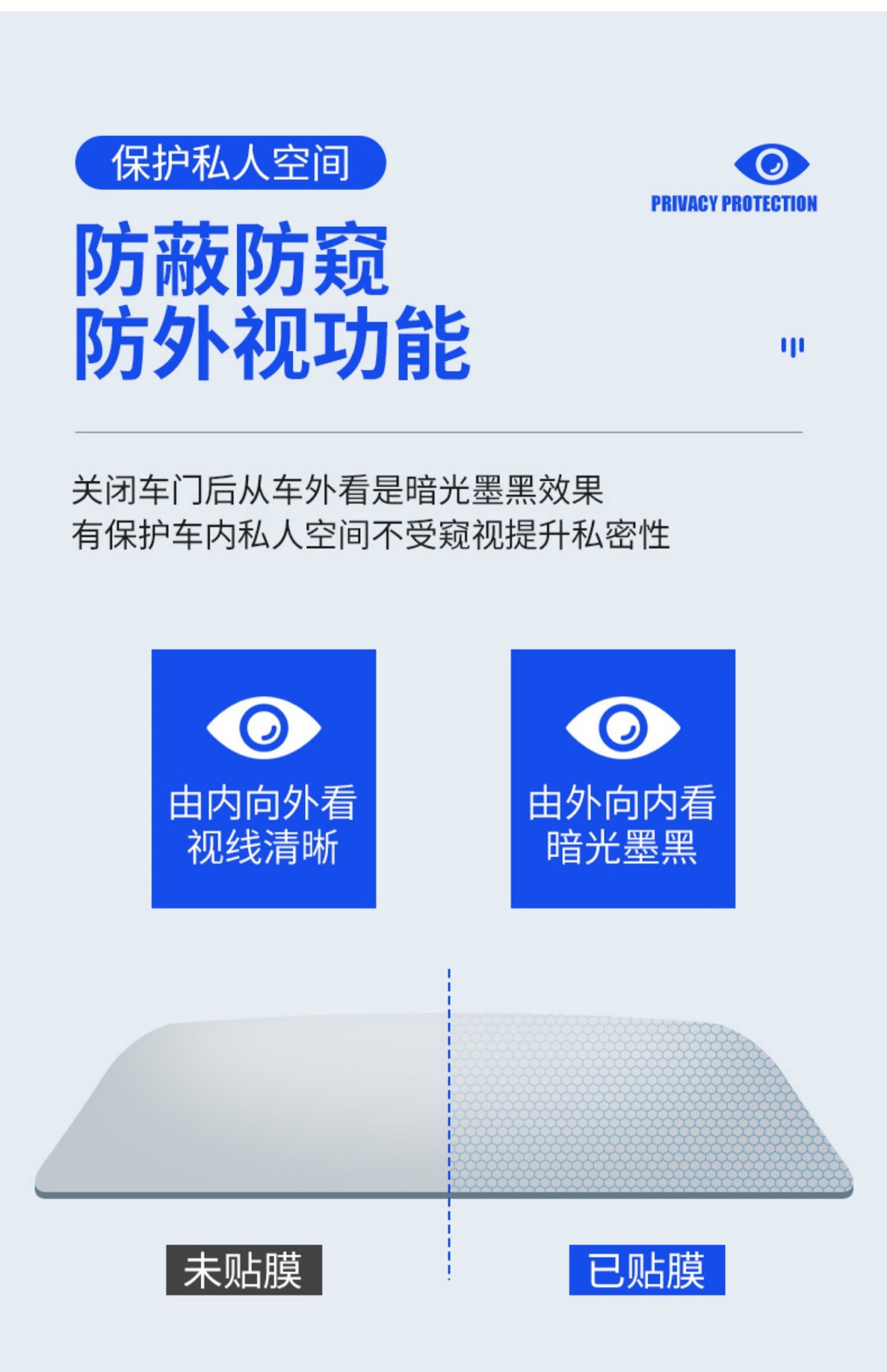 23-25 Byd Seagull Full Car Glass Film, Heat Insulation Film, Front Shield, Explosion-Proof, Sunscreen, Privacy Car Window Solar Film