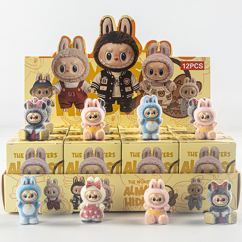 拉布布盲盒labubu盲盒泡泡玛特史迪仔哭娃盲盒挂饰钥匙扣公仔挂件|undefined