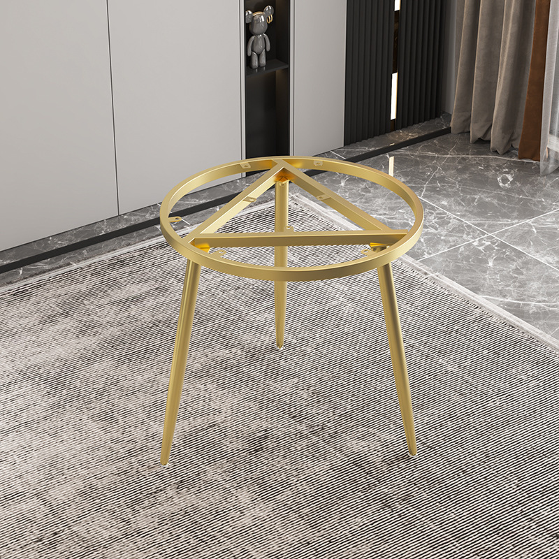 可铁艺金属桌腿支架阳台茶桌腿沙发岩板组合茶几边几脚架支撑