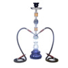 Arab two -tube water smoke set glass fume bottle foreign trade export Hookah shiSha Amazon Amazon goods source