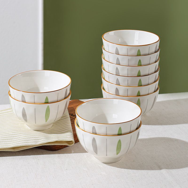 Conjunto de platos de cerámica doméstica de alto valor combinado de platos domésticos 2025 nuevo conjunto de platos