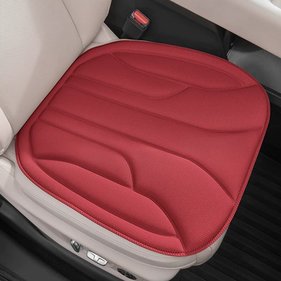 and comfortable, made of seaweed fiber, Four Seasons Pad - volcano-red-single-seat-cushion-latex-cotton-core-not-tiring-after-sitting-for-a-long-time