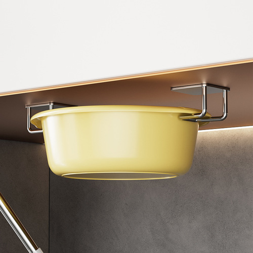 Stainless steel sponge rack drain rack supermarket hooks adhesive hooks wire brush sink storage no drilling kitchen shelf holder