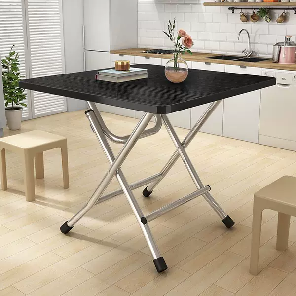 Simple Dining Table Folding Table Rental House Table Rental Home Table Stall Portable Outdoor Dormitory Dining Table