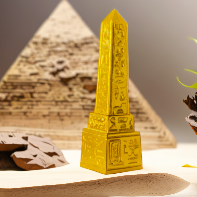 Cara humana estatua micro paisaje accesorios pecera paisaje decoración antiguo Egipto tableta resina figura León