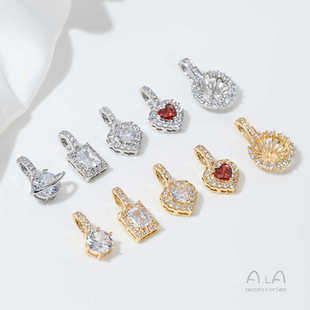 ����ɫ14K������ʯ�f�ܿ۵����ɲ�ж�����朒��diy�Ʒ���