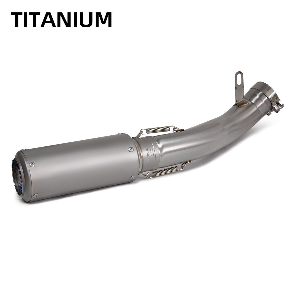 Suitable for Motorcycle Exhaust Pipe Modification Cbr650R Stainless Steel Front Section Sc Carbon Fiber Barrel 14-25 Years