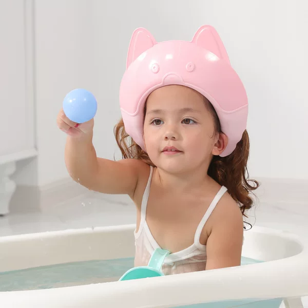Zhiyan mommy Fox Children's shower cap baby shampoo cap baby shower cap adult shampoo cap