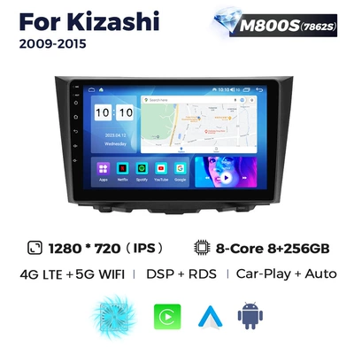 DVD Navigation, Kizashi Smart Large Screen - m800s-8256-eight-core-full-network-communication