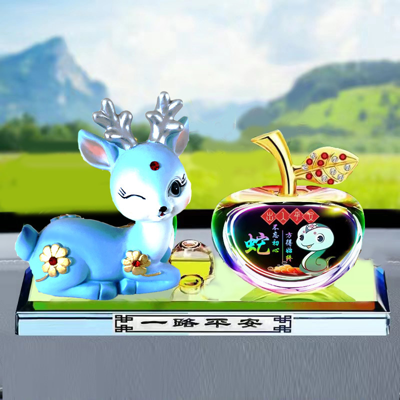 Car ornaments car center console cartoon lady perfume seat car interior decoration aromatherapy lasting car supplies