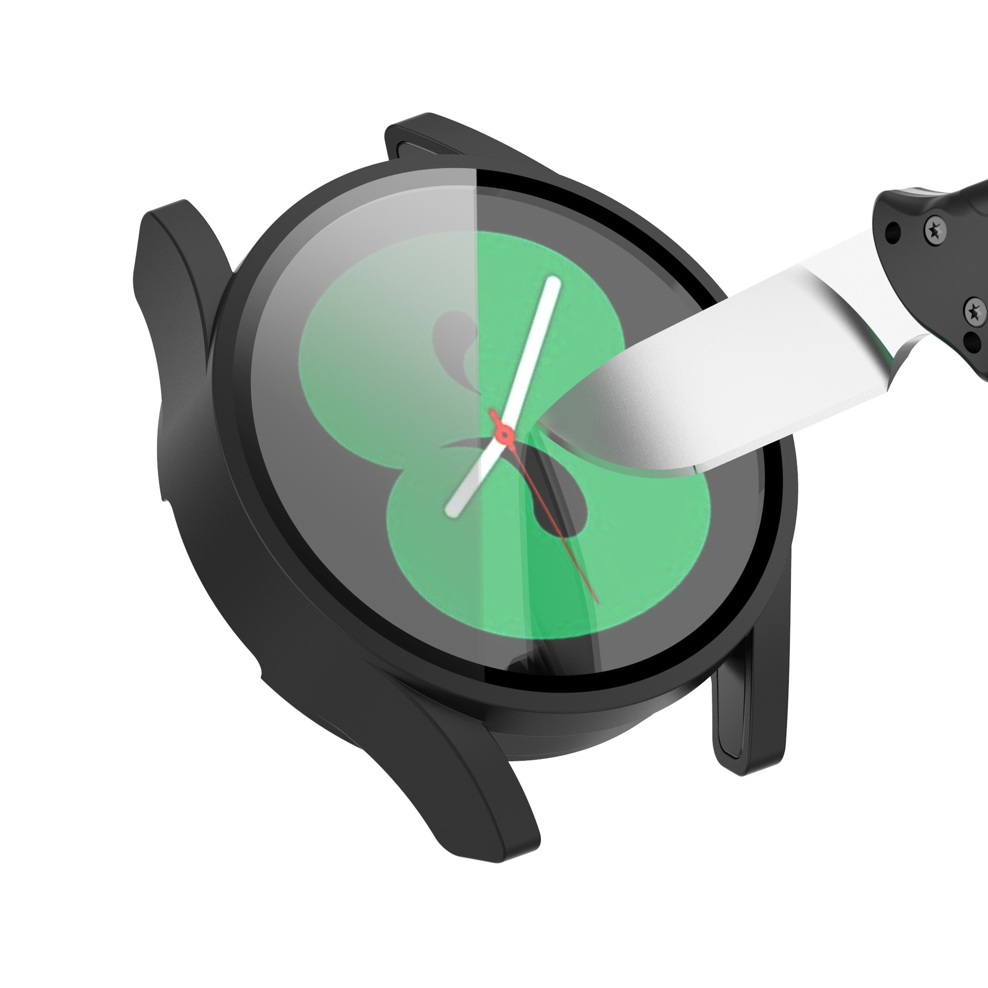 Applicable to Samsung galaxy watch FE integrated case R861 watch tempered film protective case undefined