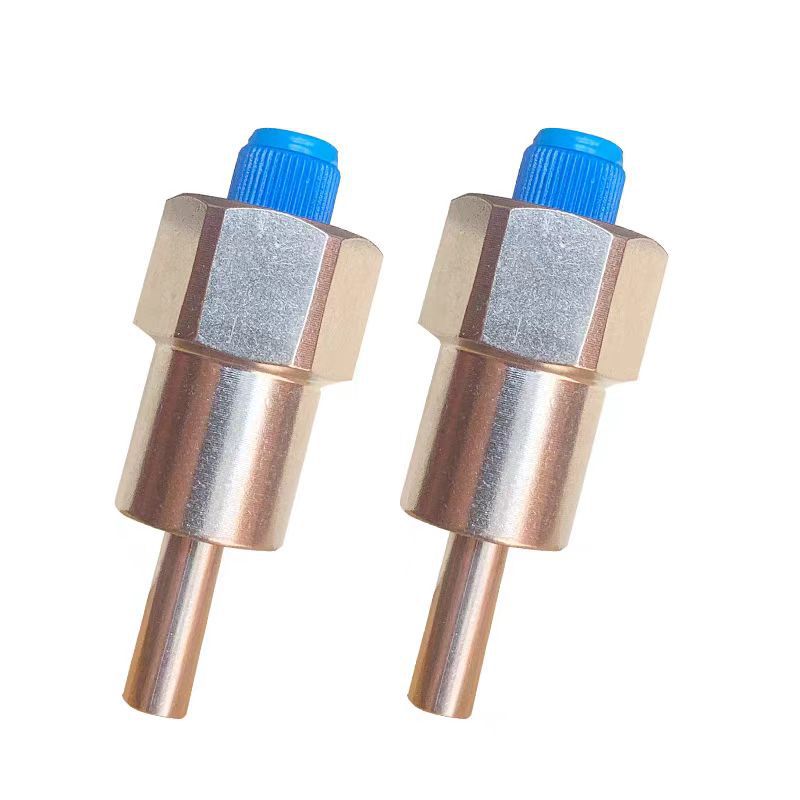 不锈钢4分内丝饮水器配件猪喝水嘴自动喂水器触碰长杆出水304水嘴