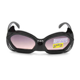 儿童马赛克猫造型太阳镜蝴蝶结太阳镜儿童特色太阳镜