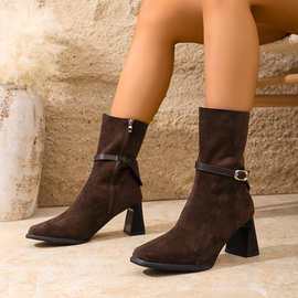 大货集采克盒1不带自拍61图片已出支持黑色棕色成年马丁靴欧美风