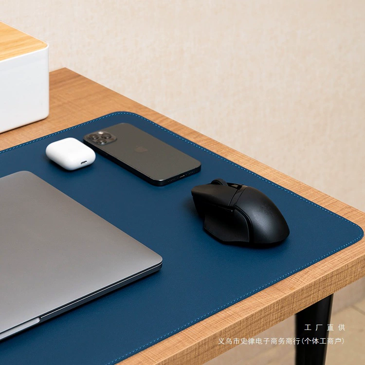 Mouse, table laptop, keyboard writing, polyurethane table mat