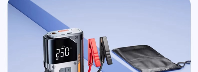 Car Emergency Starting Power Supply, Strong Start-Up, 12V24V High-Power, Zero-Power Instant Start, Power Bank, Car Air Pump