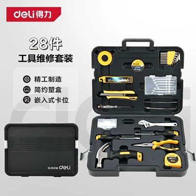 Household Hardware Electrician Special | Repair kit - standard-28-pieces-household-tool-set-dl1028j