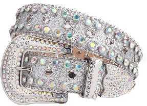 Cinturón de mujer de diamantes de imitación transfronterizos europeos y americanos cinturón de cinturón de diamantes largos cinturón estilo hip-hop spot al por mayor