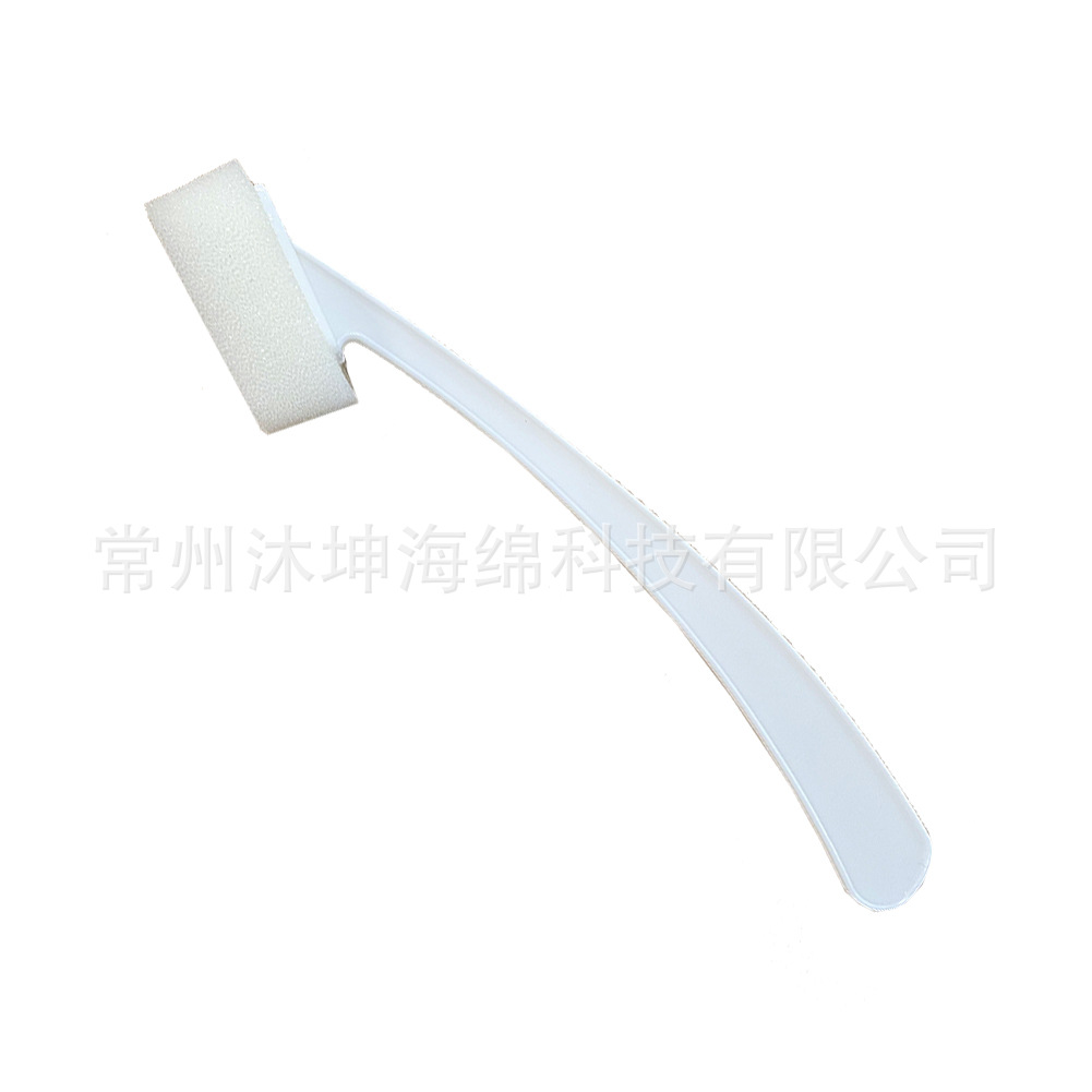 厂家供应 一次性医用彩色海绵消毒刷 皮肤清洁海绵刷可定牌