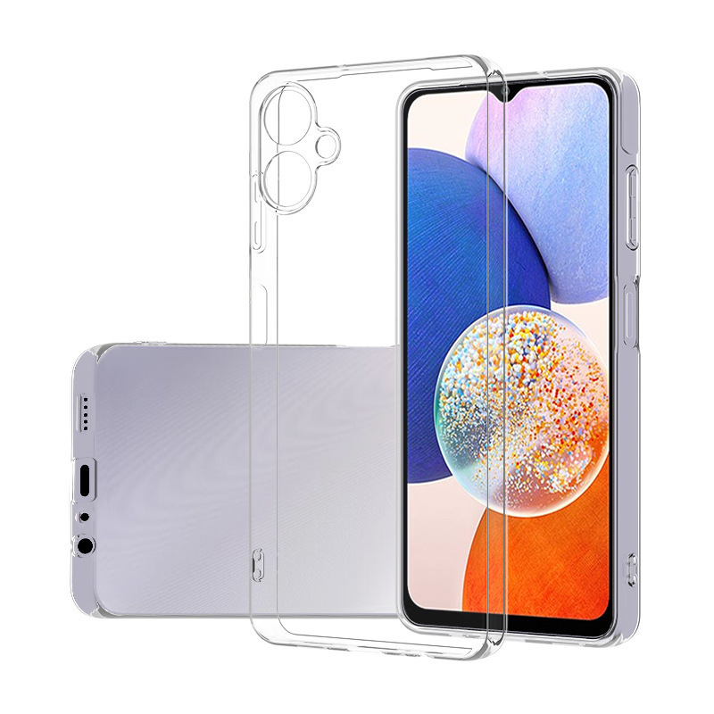Suitable for Samsung A06 A57 Transparent Mobile Phone Case Galaxy A15 Soft Case Samsung A54 Protective Case A13 Tpu