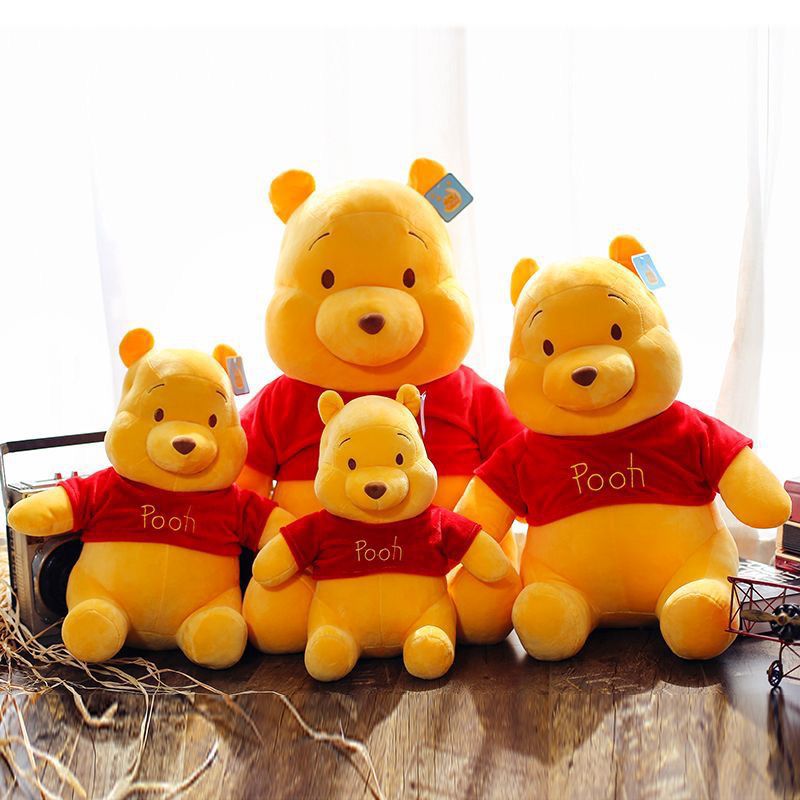 Winnie the Pooh plush toy doll, cheap gift for kids or girlfriends, plush Winnie the Pooh doll.