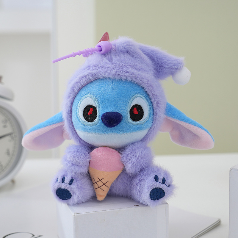 新しい変身ステッチぬいぐるみペンダントかわいいステッチバッグキーホルダーグリッパーマシンギフト|undefined