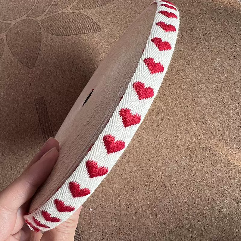 Любовь, вышивка с краем ленты, подарочная лента, букет, торт, подарочная упаковка, тканевая лента, материал «сделай сам», лента