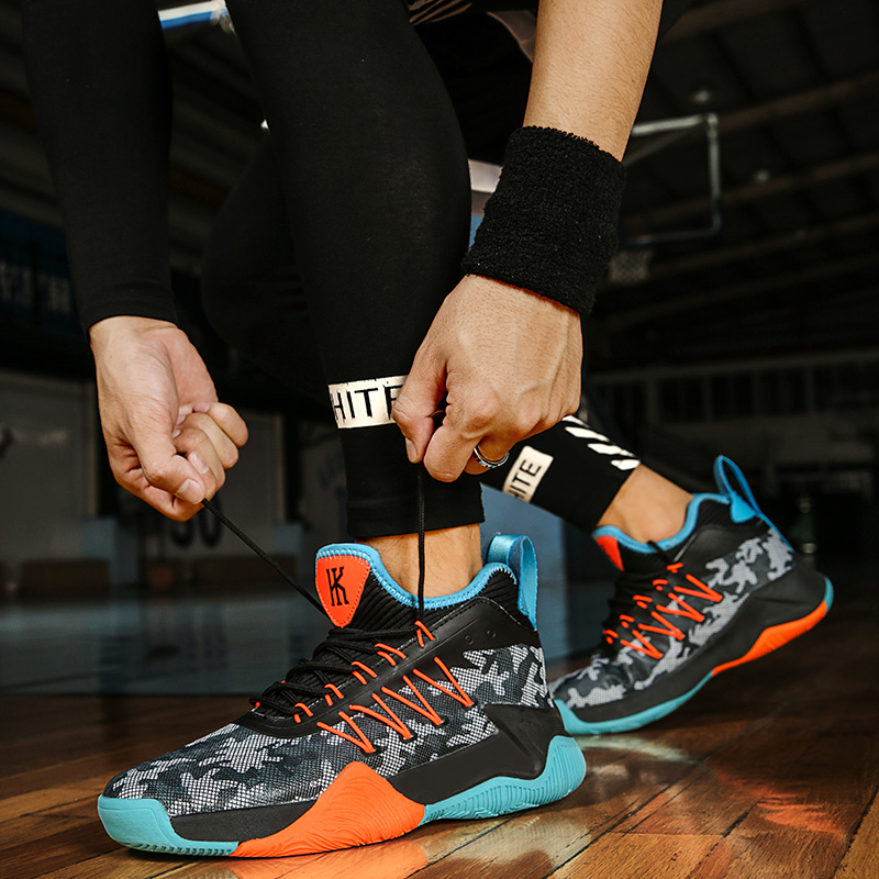 Zapatos de entrenamiento de combate para estudiantes de cemento blanco Joe4 zapatos de baloncesto casuales zapatos de skate alta fuerza aérea image 31