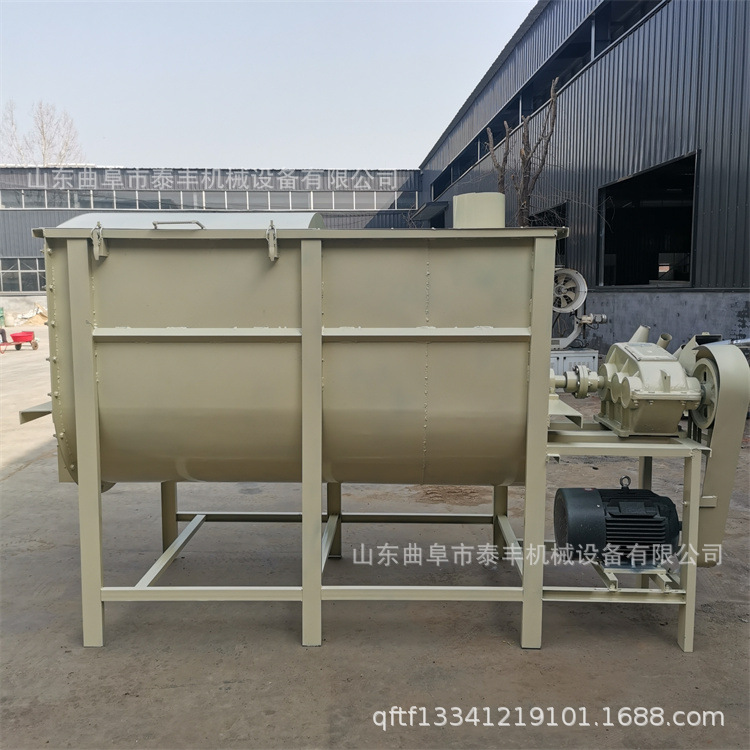 塑料颗粒混色搅拌机 不锈钢食品粉末搅拌机 养殖场猪饲料搅拌机