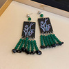 Small design advanced earrings, Chinese style, trend of season, high-quality style, bright catchy style, wholesale