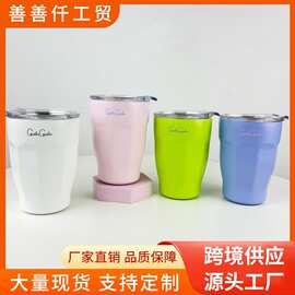 时尚新款男女学生保温杯小巧便携双层真空不锈钢ins简约风水杯子