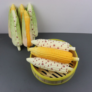 Cabinet Corn Fake Shooting Mall Model Vegetable Corn Toy Pu Artificial Props Decoration Photography Decoration Ornaments